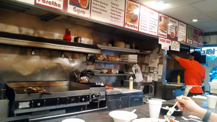 A small Paki/Halal restaurant in Arlington, VA